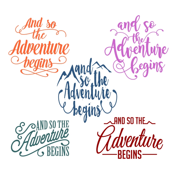 Adventure SVG Cuttable Designs