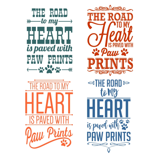 The Road SVG Cuttable Designs