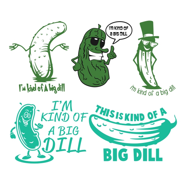 Dill Pack SVG Cuttable Designs