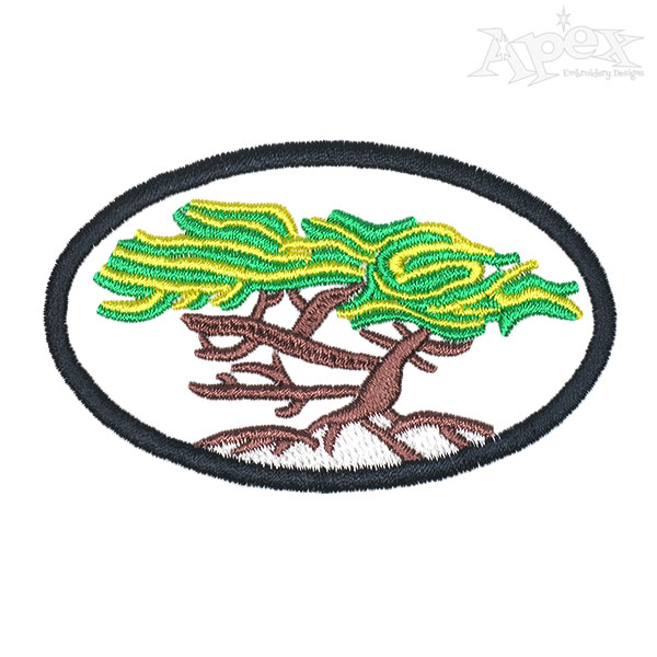 Bonsai Tree Embroidery Designs