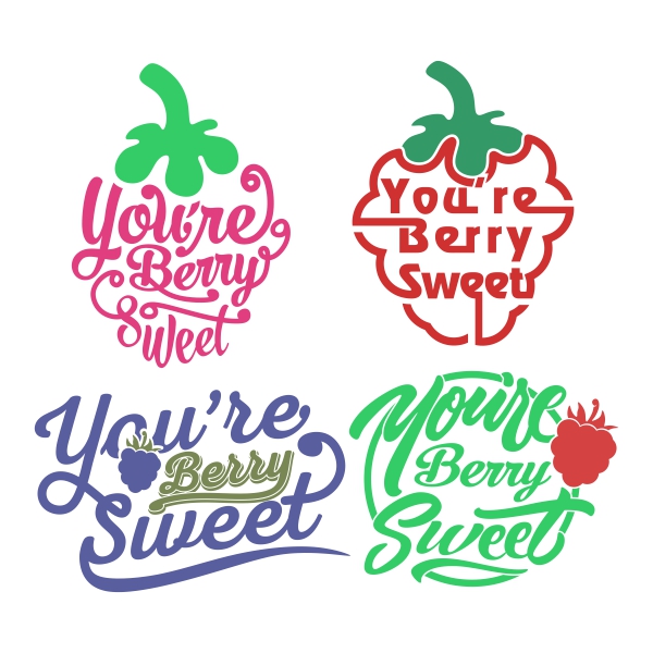Berry SVG Cuttable Designs