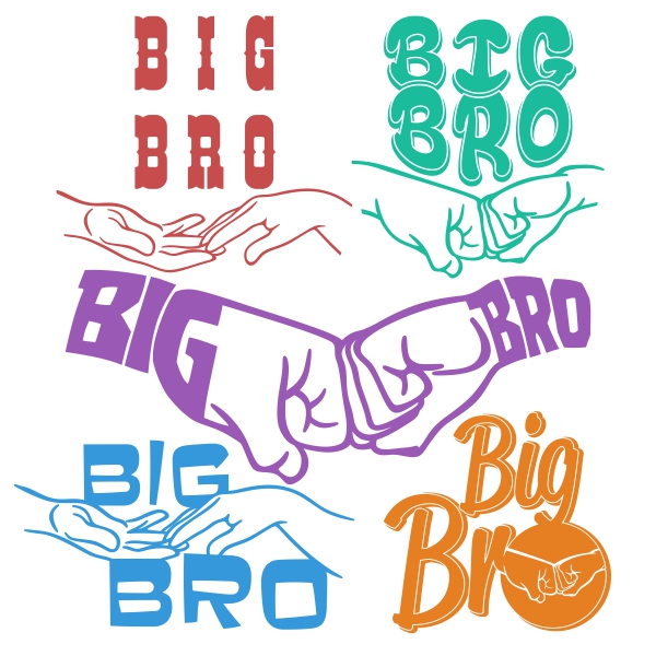 Big Bro SVG Cuttable Designs