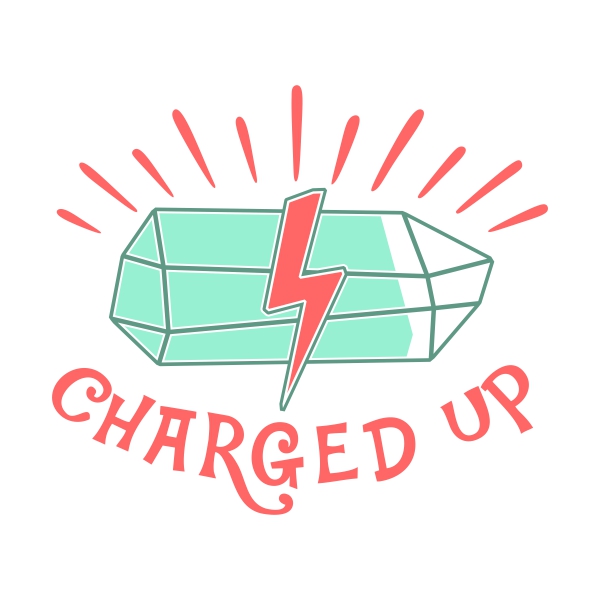 Charged Up Diamond SVG Cuttable Designs