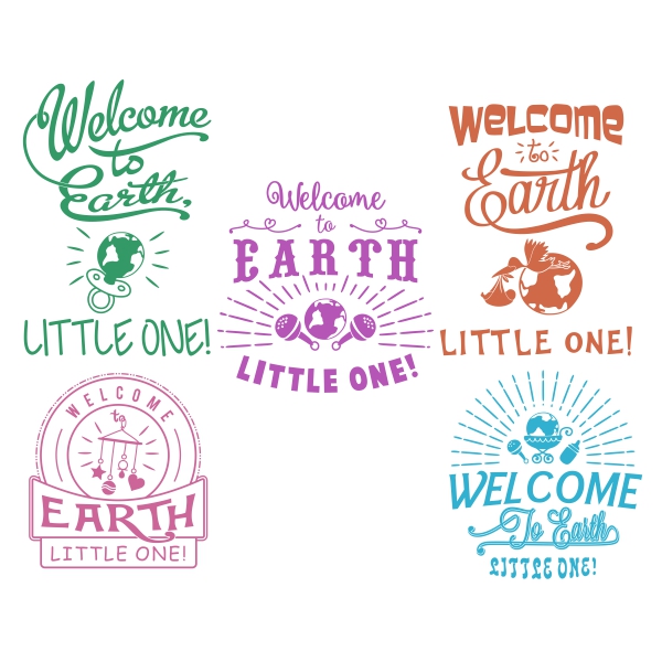 Welcome to Earth SVG Cuttable Designs