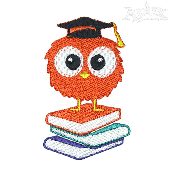 Monster Graduation Embroidery Designs