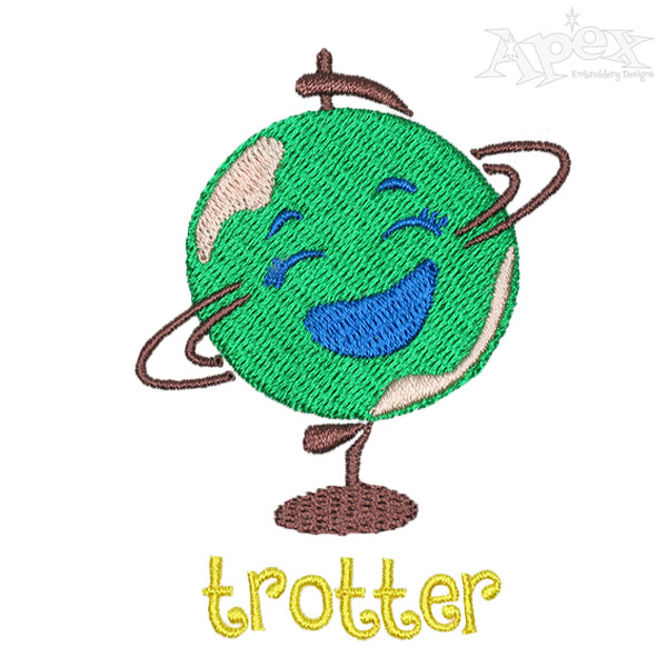 Globe Trotter Embroidery Designs