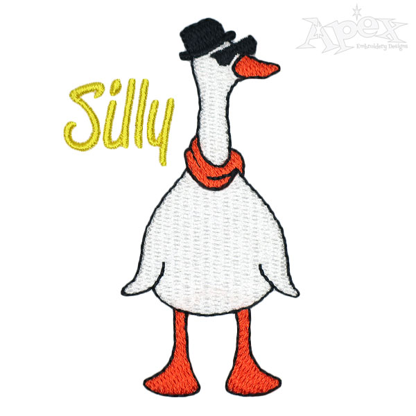 Silly Goose Embroidery Designs