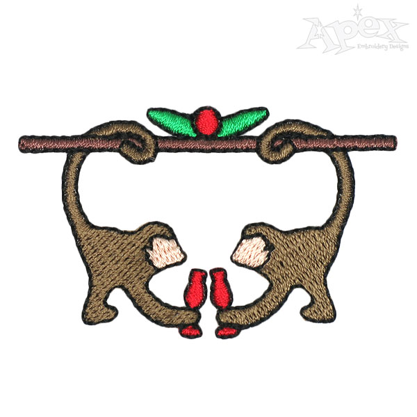 Monkey Embroidery Designs