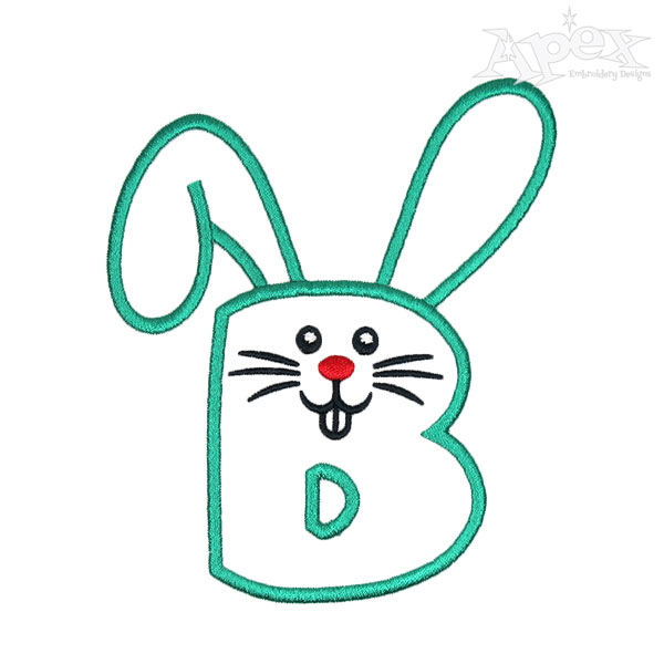 Easter Bunny Embroidery Fonts