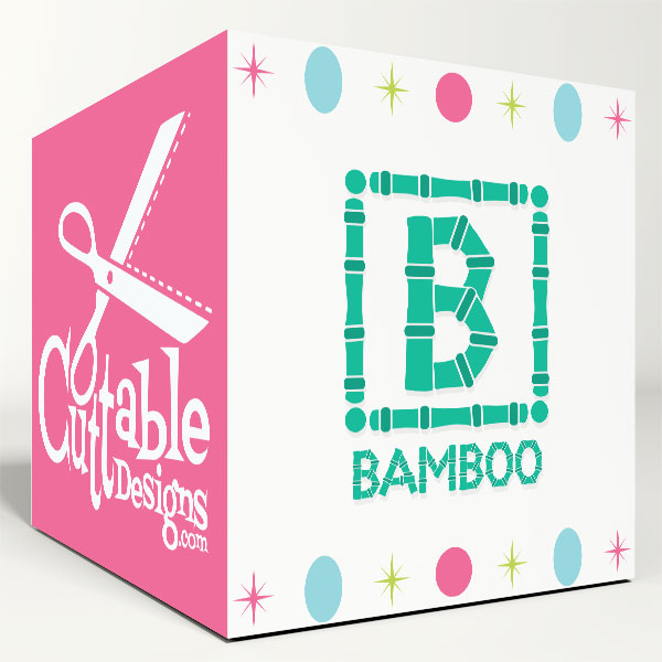 Bamboo SVG Cuttable Fonts