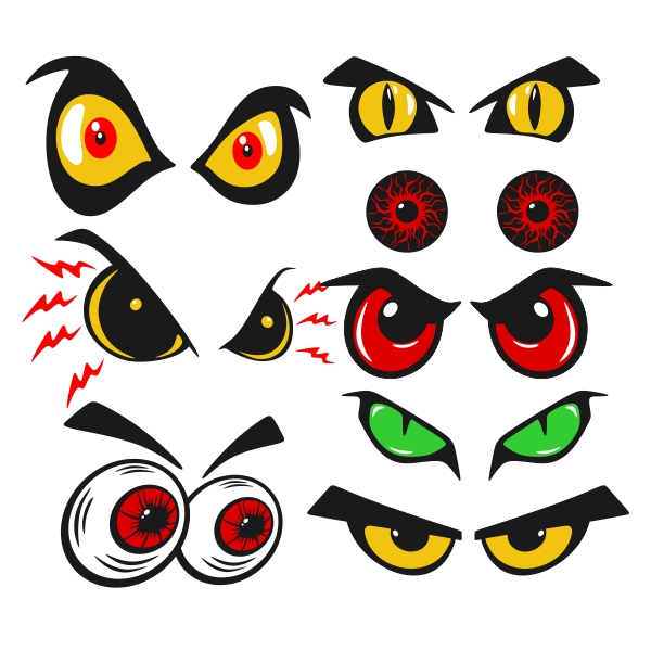 Halloween Eyes SVG Designs