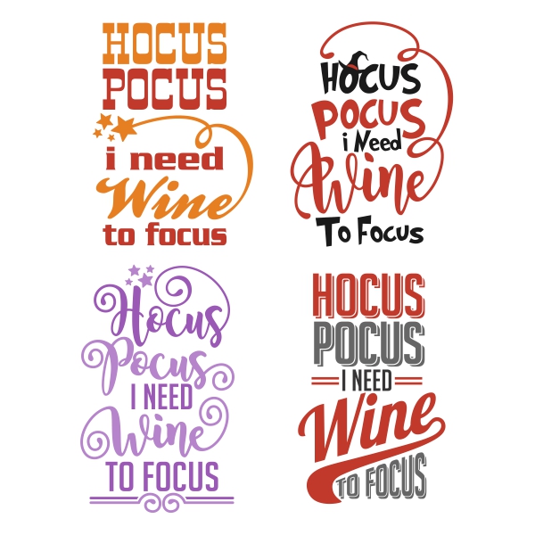 Hocus Pocus SVG Cuttable Designs
