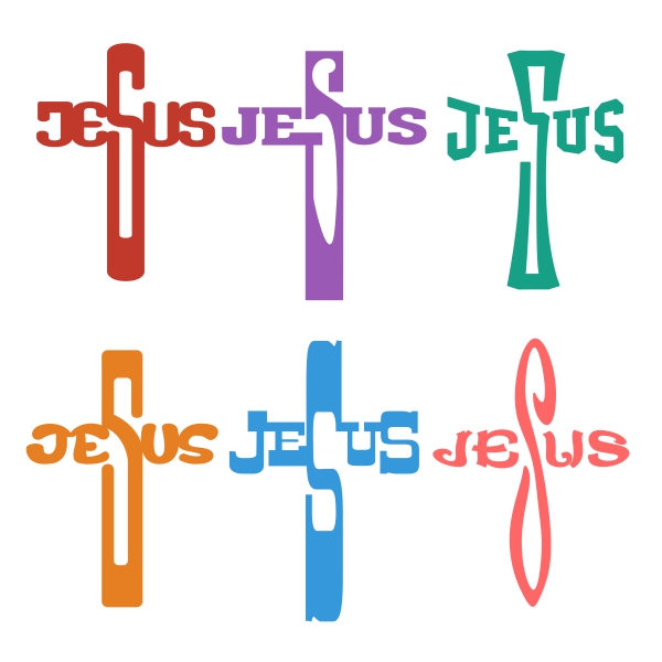 Jesus Cross SVG Cuttable Designs