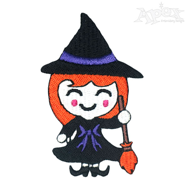 Witch Embroidery Designs