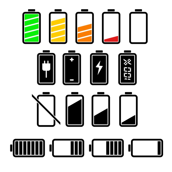 Battery Pack SVG Cuttable Designs