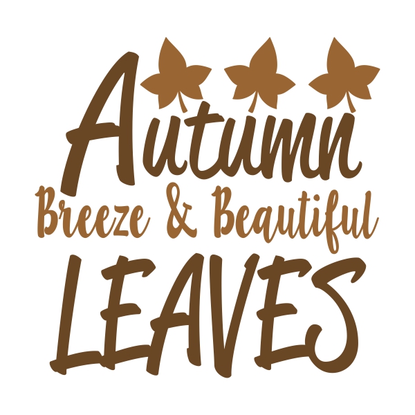 Fall Pack SVG Cuttable Designs
