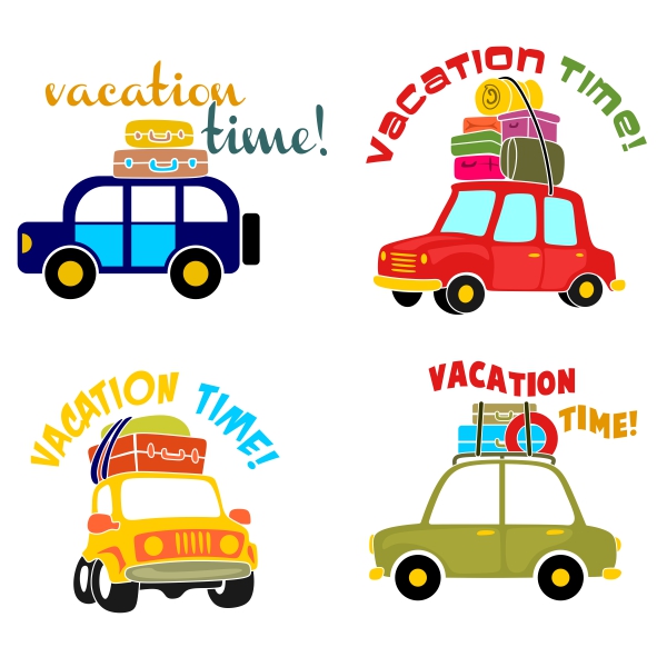 Vacation Time SVG Cuttable Designs