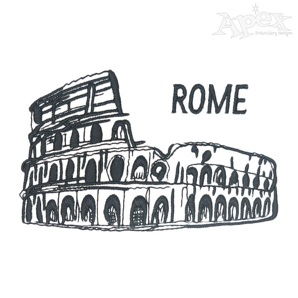 Rome Embroidery Designs