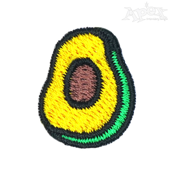 Avocado Embroidery Designs