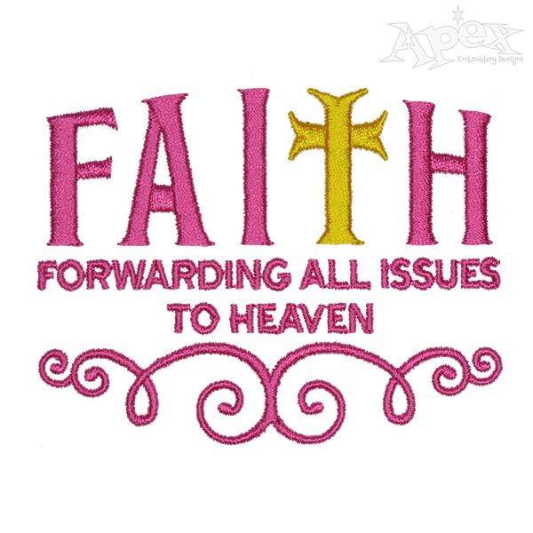 Faith Embroidery Designs