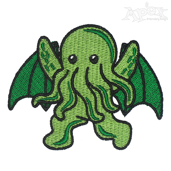 Cthulhu Embroidery Designs