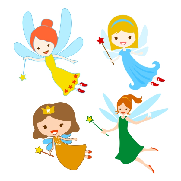 Tooth Fairy Pack SVG Cuttable Designs