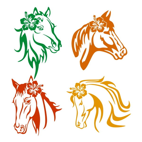 Horse Pack SVG Cuttable Designs
