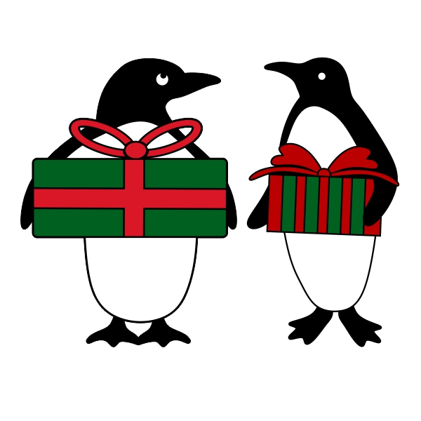 Christmas and Penguin SVG Cuttable Desgins