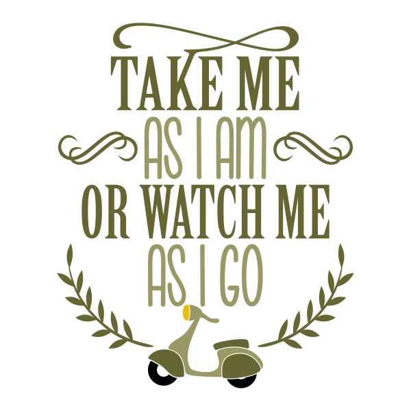 Take Me SVG Cuttable Designs