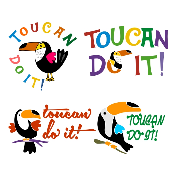 Toucan SVG Cuttable Designs