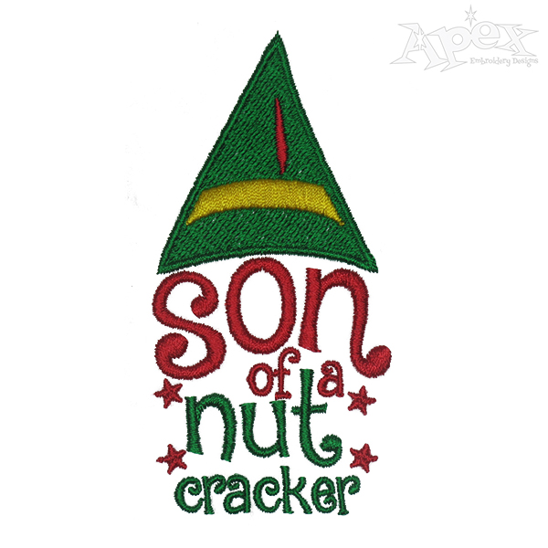 Son Of A Nutcracker Embroidery Designs