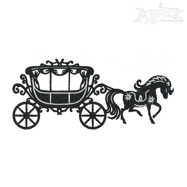 Cart Horse Embroidery Designs