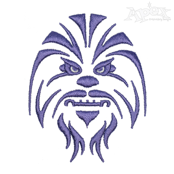 Chewbacca Embroidery Designs