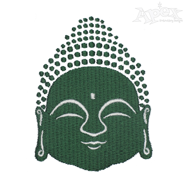 Buddha Head Embroidery Designs