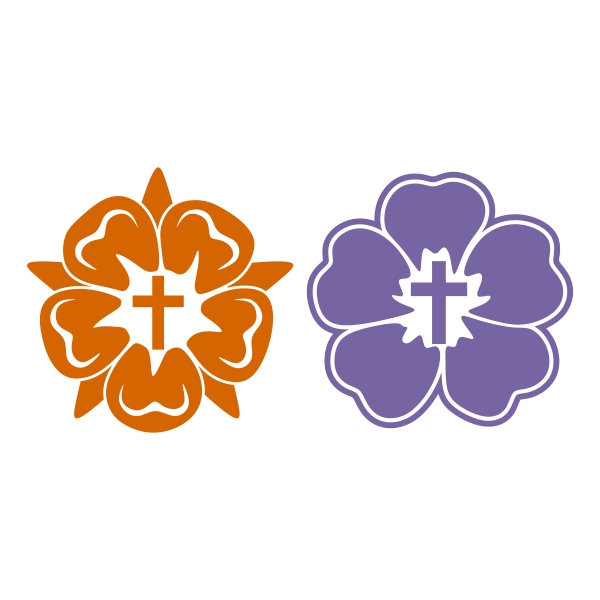 Flower Cross SVG Cuttable Designs