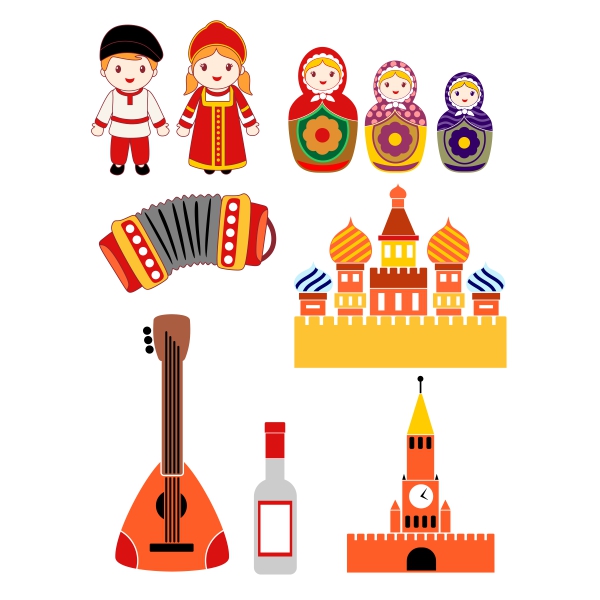 Russian Pack SVG Cuttable Designs
