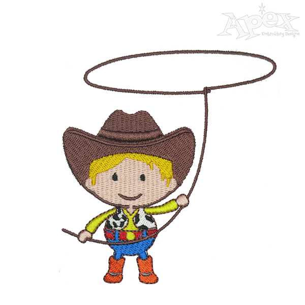Cowboy Toy Embroidery Designs