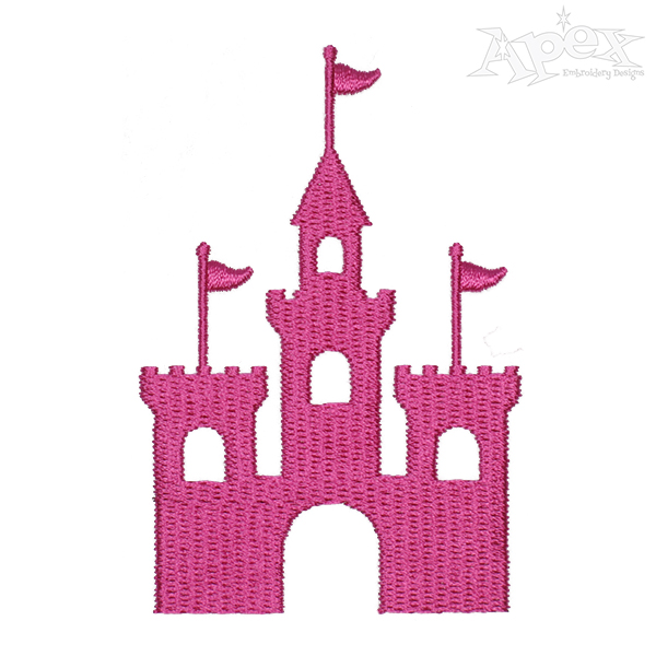 Castle Embroidery Designs
