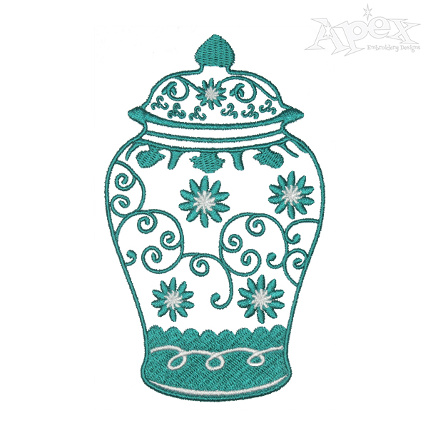The Pottery Embroidery Designs