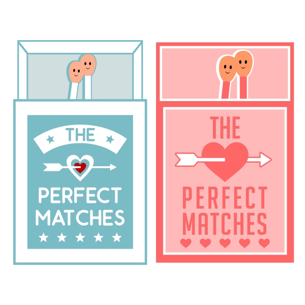Perfect Matches SVG Cuttable Designs