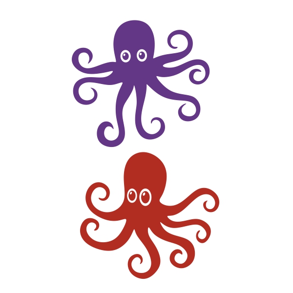 The Octopus SVG Cuttable Designs 