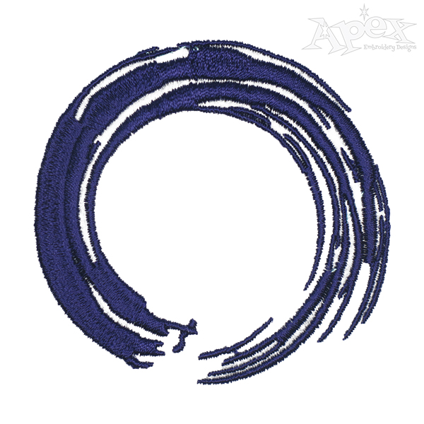 Zen Circle Embroidery Designs