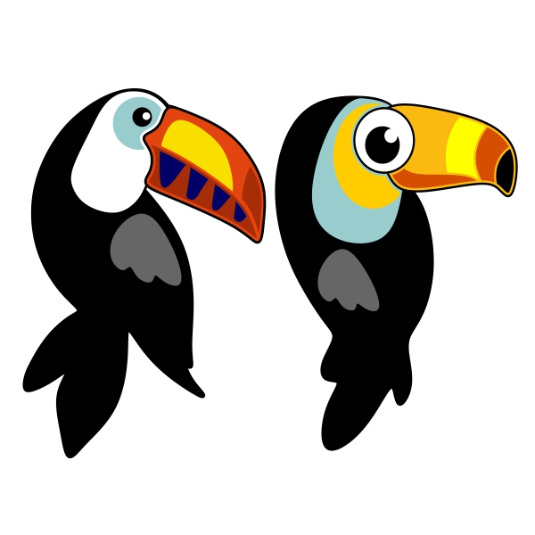 Toco Toucan SVG Cuttable Files