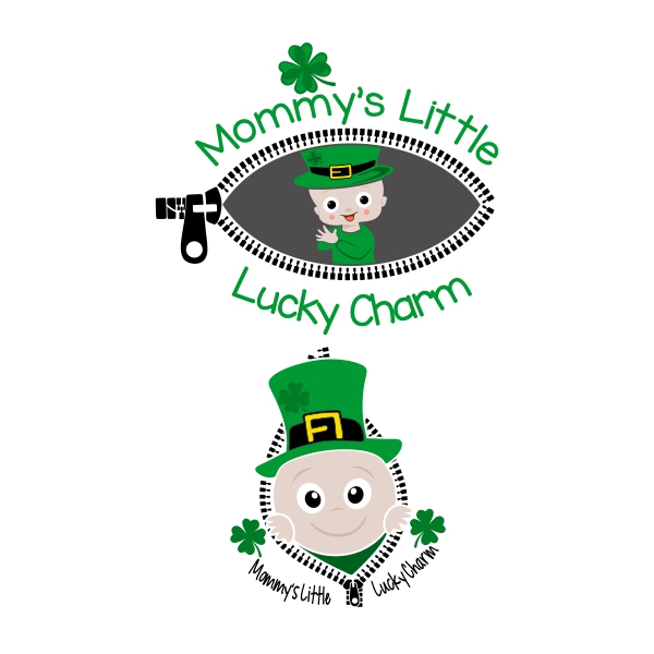Mommy's Little Lucky Charm SVG Cuttable Designs