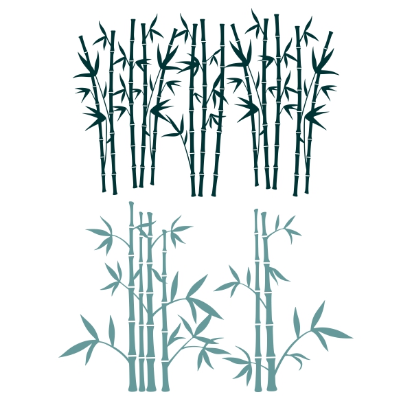 Bamboo Pack SVG Cuttable Design