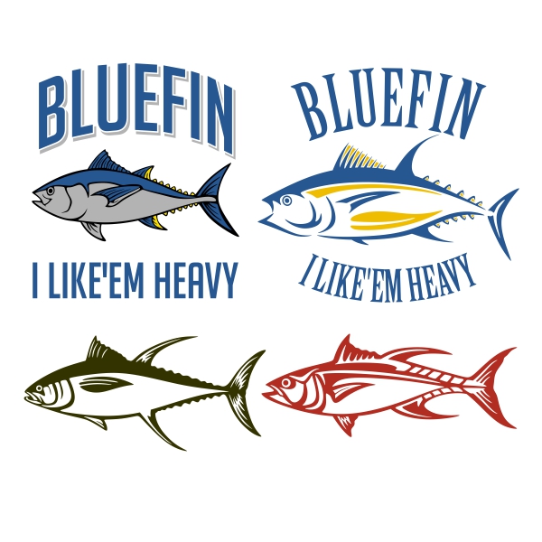Tuna Fish SVG Cuttable Design