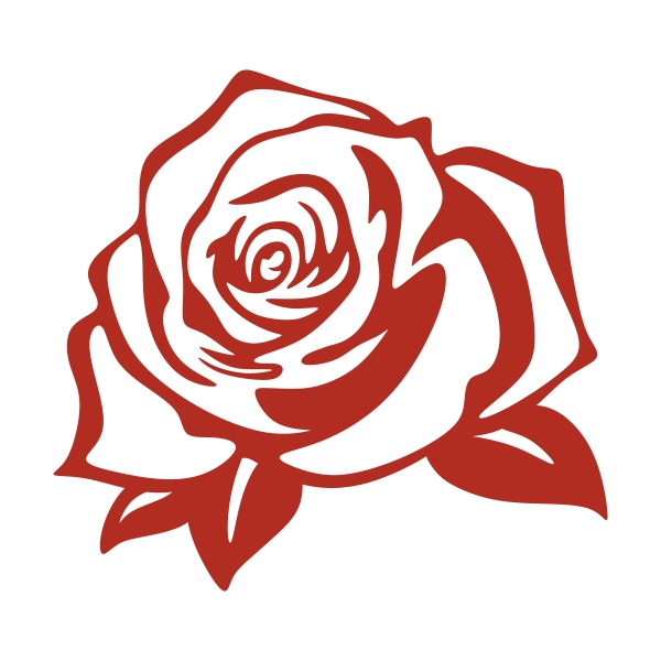 Flower Rose Frame Monogram Cuttable Design SVG PNG DXF & eps - Inspire  Uplift