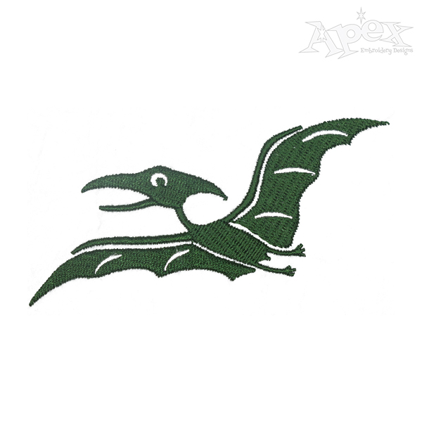 Pterodactyl Embroidery Design
