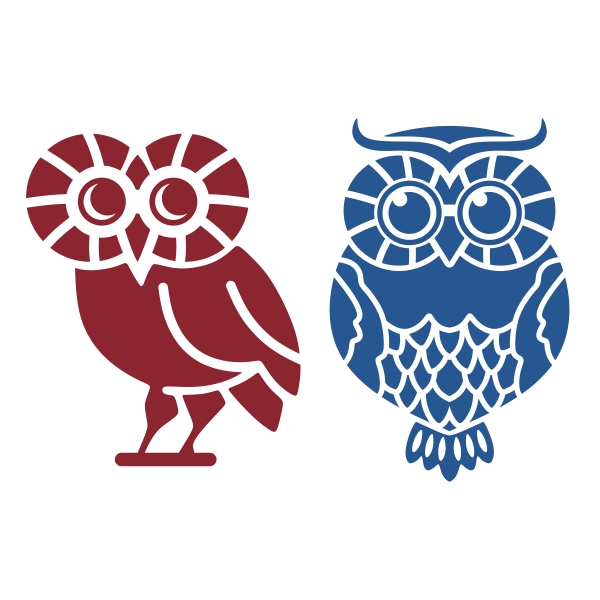 Owl Art SVG Cuttable Designs