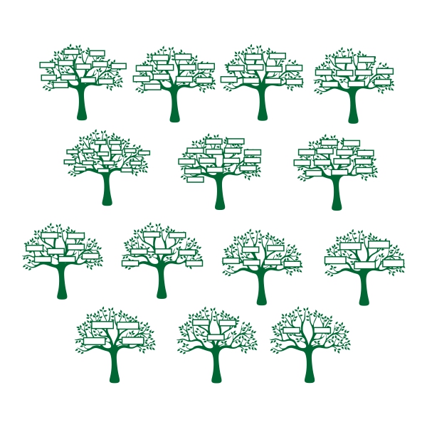Family Tree SVG Cuttable Design